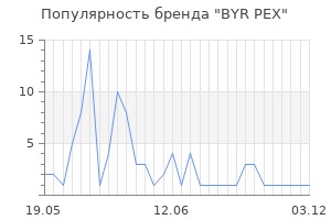 Популярность бренда BYR PEX