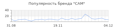 Популярность cam