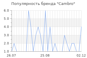 Популярность бренда Cambro