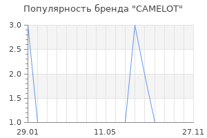Популярность бренда CAMELOT