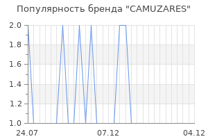 Популярность бренда camuzares