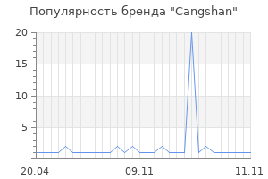Популярность бренда cangshan