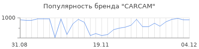 Популярность carcam