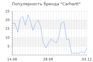 Популярность бренда carhartt