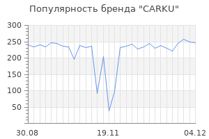 Популярность бренда carku