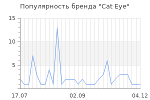 Популярность бренда cat eye