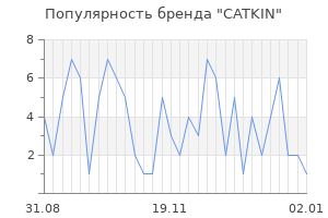 Популярность бренда catkin