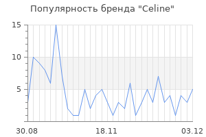 Популярность бренда celine