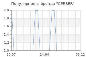 Популярность бренда CERBER