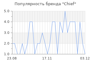 Популярность бренда chief