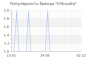 Популярность бренда chkoudra