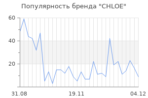 Популярность бренда chloe