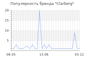 Популярность бренда clarberg