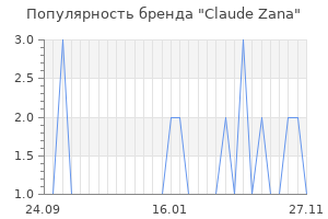 Популярность бренда claude zana