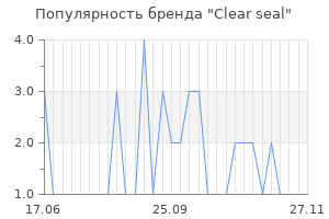 Популярность бренда clear seal
