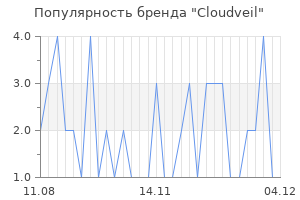 Популярность бренда cloudveil