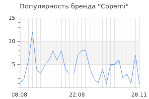 Популярность бренда coperni