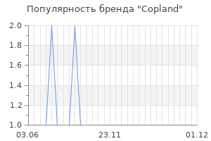 Популярность бренда copland