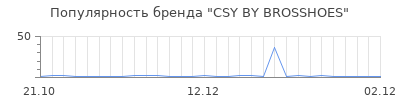 Популярность csy by brosshoes