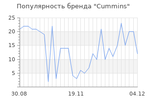 Популярность бренда cummins