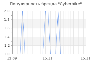 Популярность бренда cyberbike