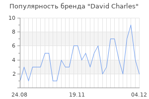 Популярность бренда david charles