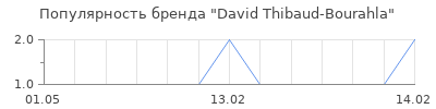 Популярность David Thibaud-Bourahla
