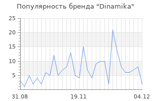 Популярность бренда dinamika