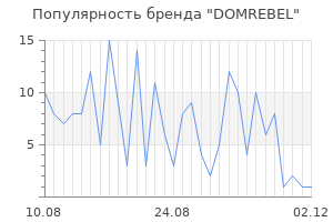 Популярность бренда domrebel