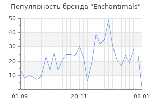 Популярность бренда enchantimals