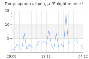 Популярность бренда enlighten brick