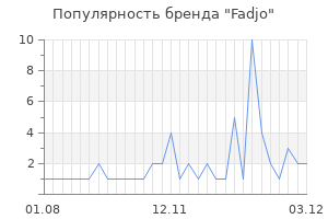 Популярность бренда fadjo