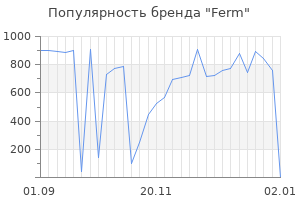 Популярность бренда Ferm