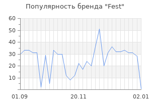 Популярность бренда fest