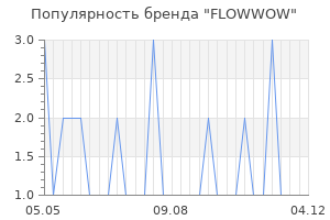 Популярность бренда FLOWWOW