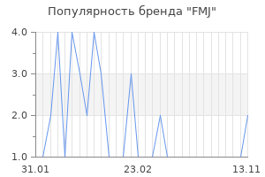 Популярность бренда fmj