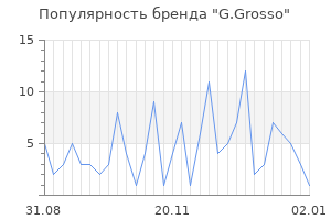Популярность бренда G.Grosso