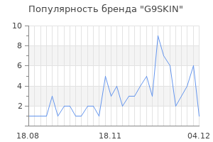 Популярность бренда g9skin