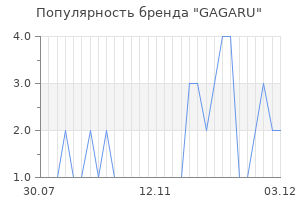 Популярность бренда GAGARU