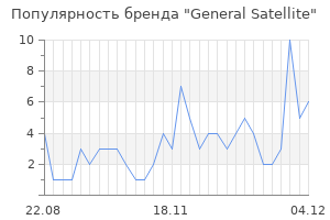 Популярность бренда general satellite