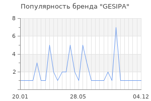 Популярность бренда gesipa