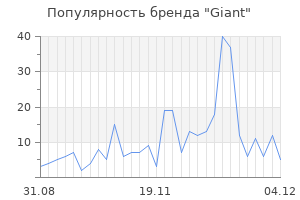 Популярность бренда giant