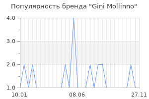 Популярность бренда Gini Mollinno