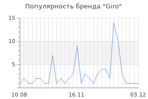 Популярность бренда giro