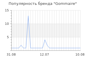 Популярность бренда gommaire