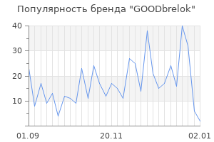 Популярность бренда goodbrelok