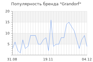 Популярность бренда grandorf