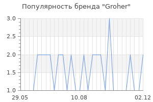 Популярность бренда groher