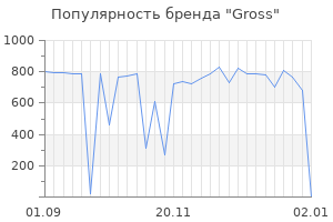 Популярность бренда gross