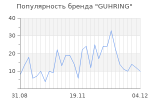 Популярность бренда GUHRING